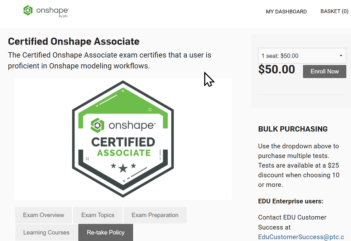 Certified Onshape Associate